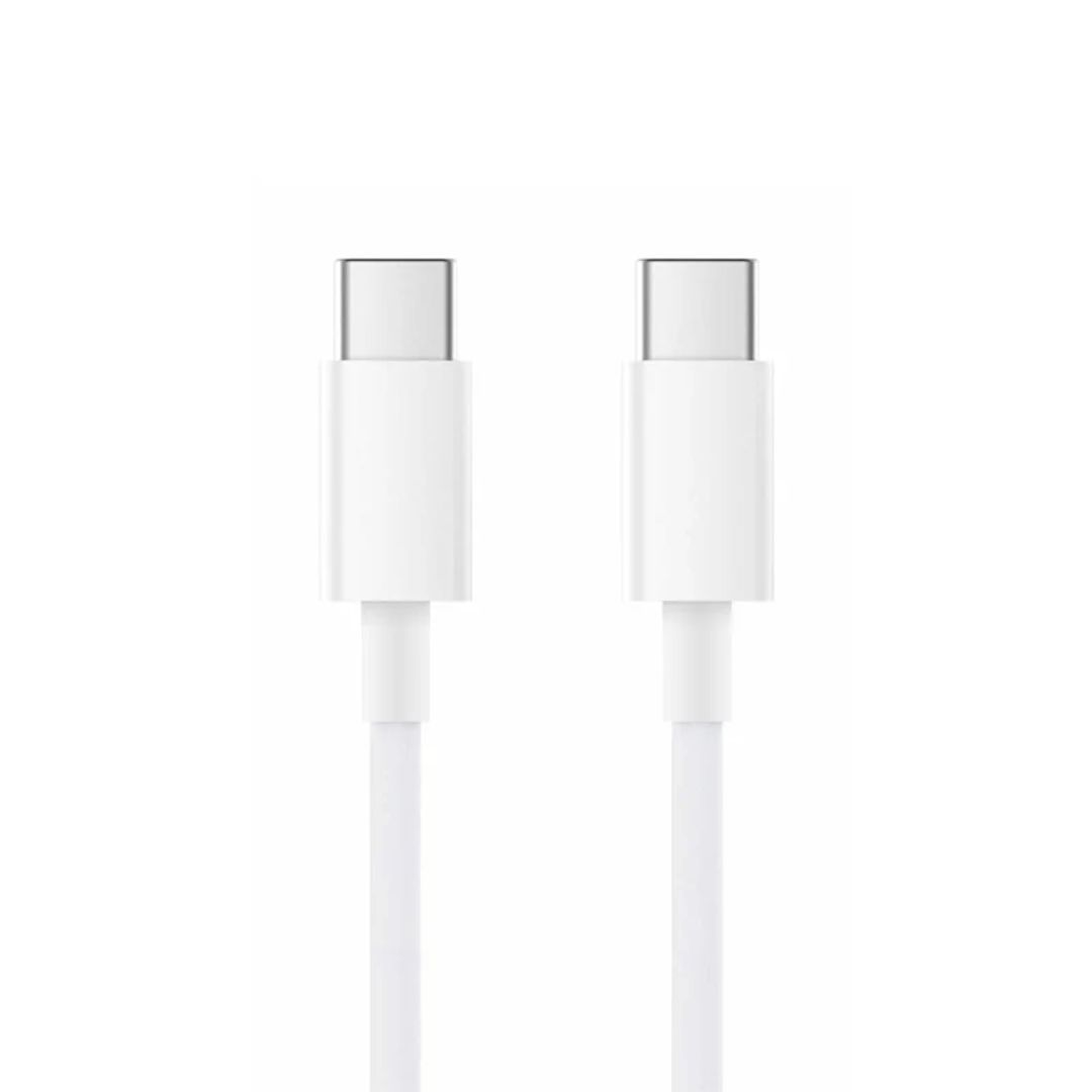 CAVO DATI/CARICA PER SMARTPHONE TYPE-C/TYPE-C 3A BRAIDED 1M XIAOMI WHITE BHR0878GL