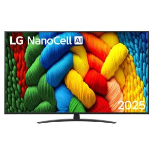 TV NANOCELL 65" LG 4K 65NANO80A3B SMART TV EUROPA BLACK