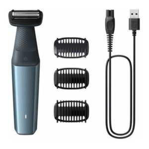 RASOIO ELETTRICO PHILIPS SERIE 3000 BODYGROOM BG3017/01 BLACK/BLUE