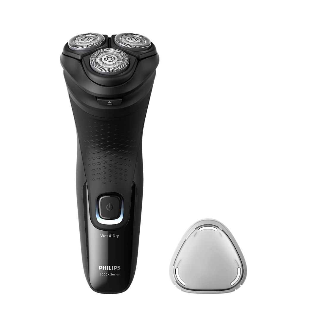 RASOIO ELETTRICO PHILIPS SERIE 3000 WET & DRY X3051/00 BLACK