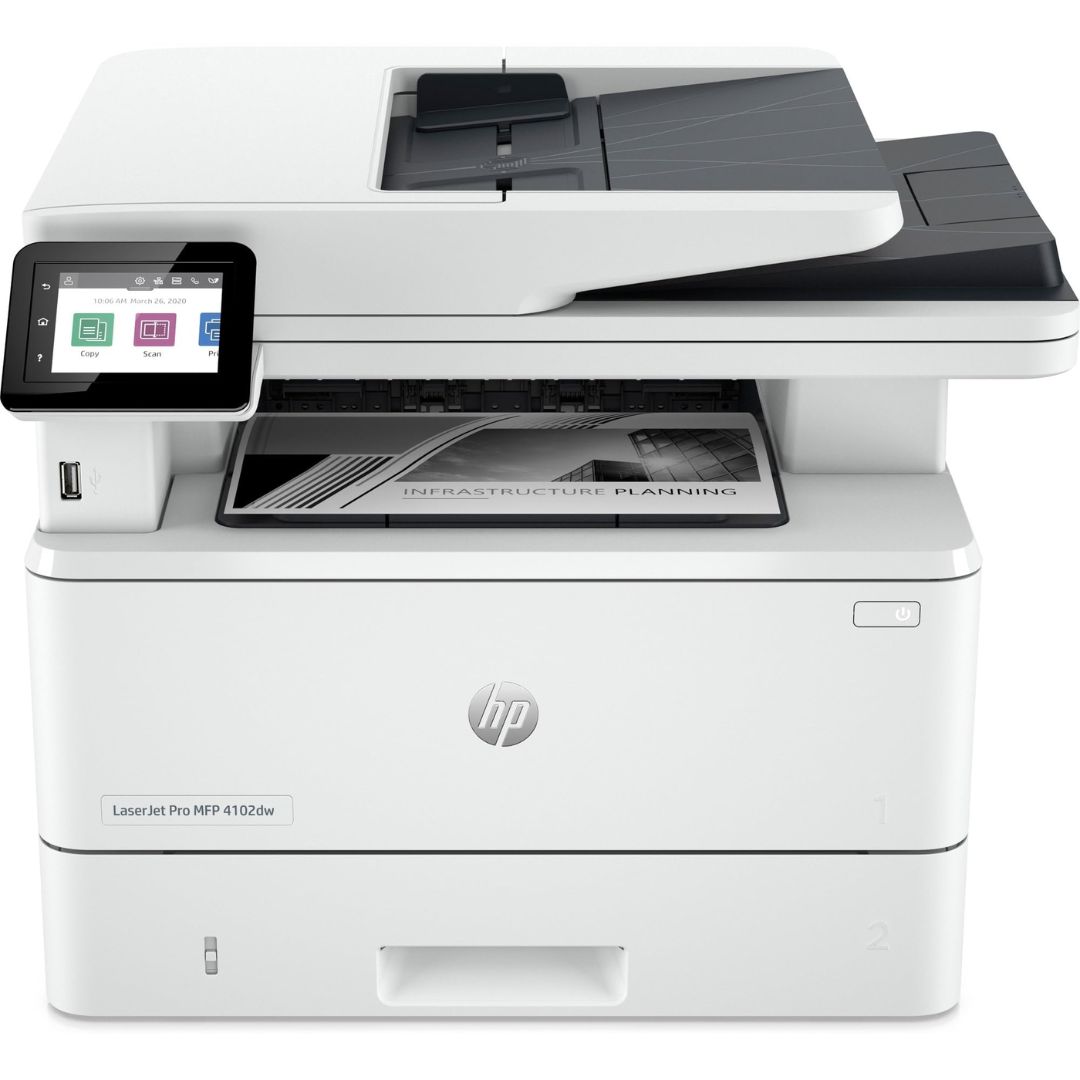 MULTIFUNZIONE LASER HP JET PRO 2Z622F MFP-4102DW WHITE