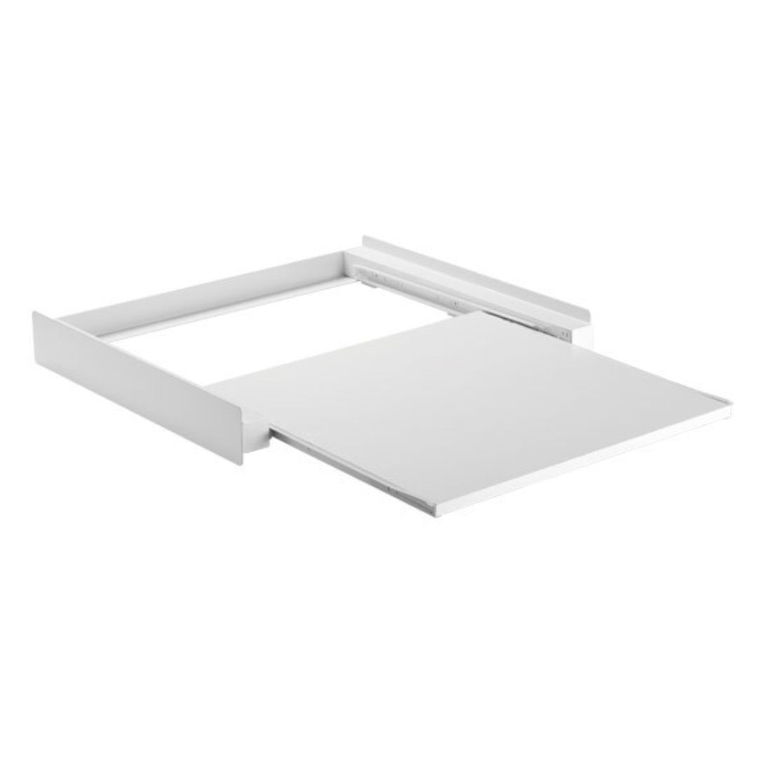 SUPPORTO PER SOVRAPPORRE LAVATRICE ED ASCIUGATRICE CON RIPIANO ESTRAIBILE SUPERIOR SUPSLW001