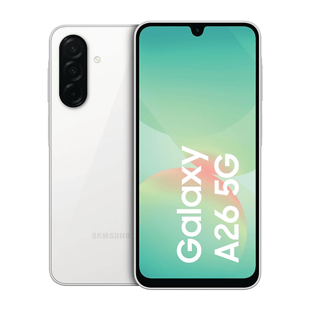 SMARTPHONE SAMSUNG A266 GALAXY A26 5G 6+128GB WHITE IT