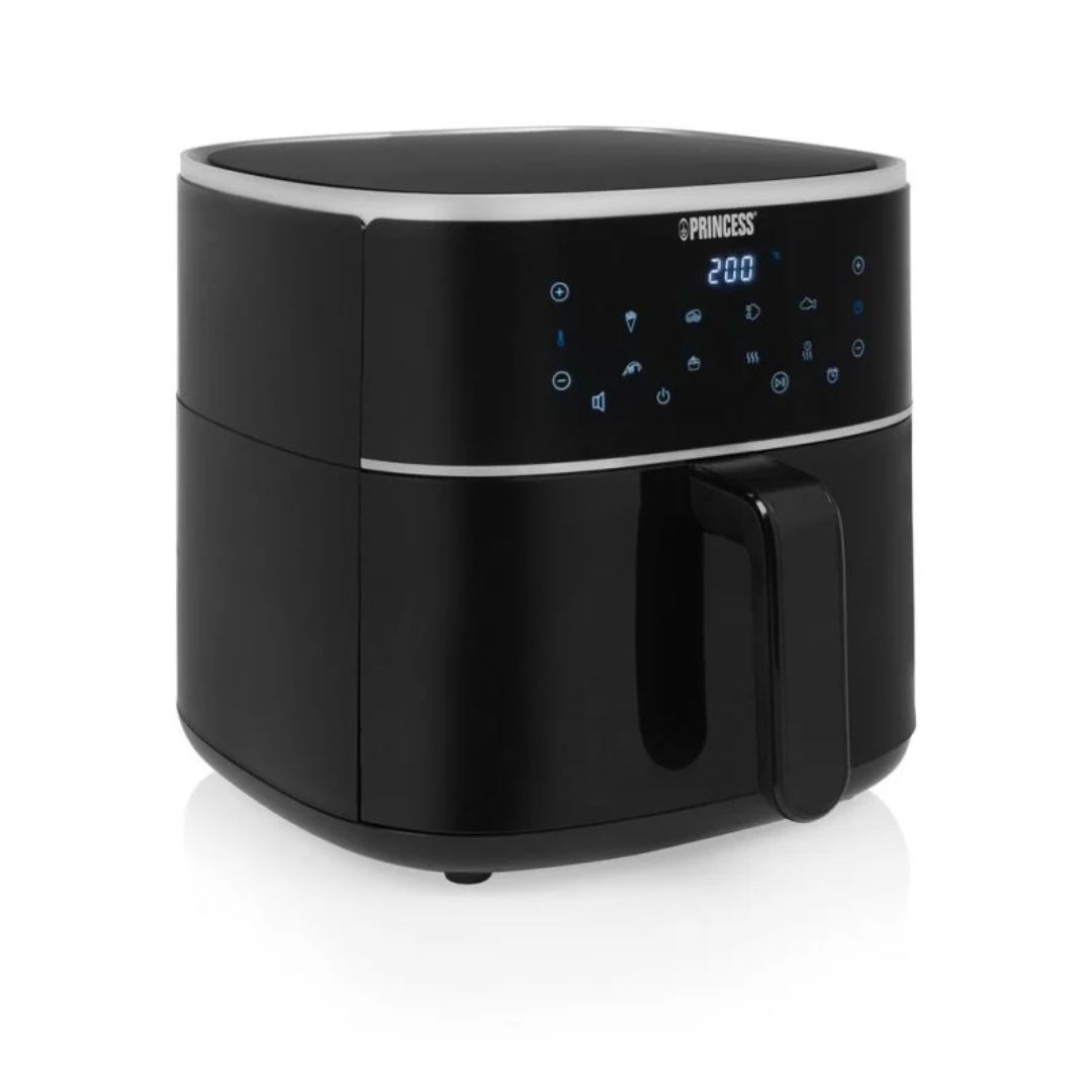 FRIGGITRICE AD ARIA CALDA CON 6 LT 1500W PRINCESS 182244 NERO
