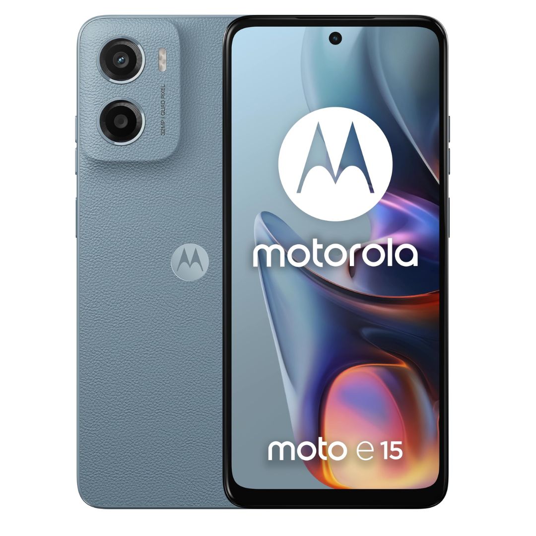 SMARTPHONE MOTOROLA E15 2+64GB DUOS MISTY BLUE ITALIA