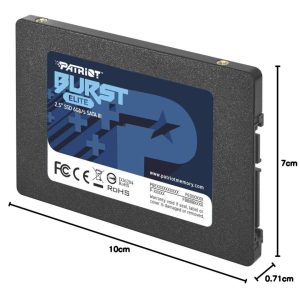 HARD DISK 2,5 SSD 240GB PATRIOT BURST ELITE PBE240GS25SSDR