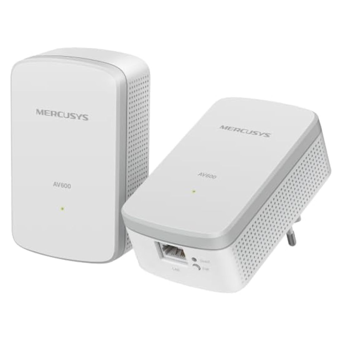 ADATTATORE ETHERNET PER RETE ELETTRICA POWERLINE MERCUSYS MP300 KIT