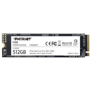 HARD DISK 2,5 SSD M.2 512GB NVME PATRIOT P300 P300P512GM28