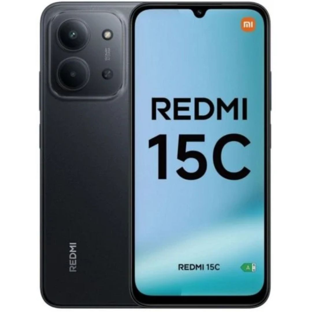 SMARTPHONE XIAOMI REDMI 15C 5G 4+128GB DUOS BLACK ITALIA