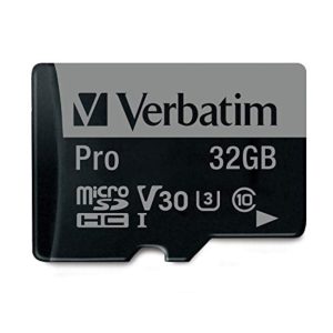 MEMORY CARD MICRO SD/TRANSFLASH PRO 32GB VERBATIM CLASSE 10 47041