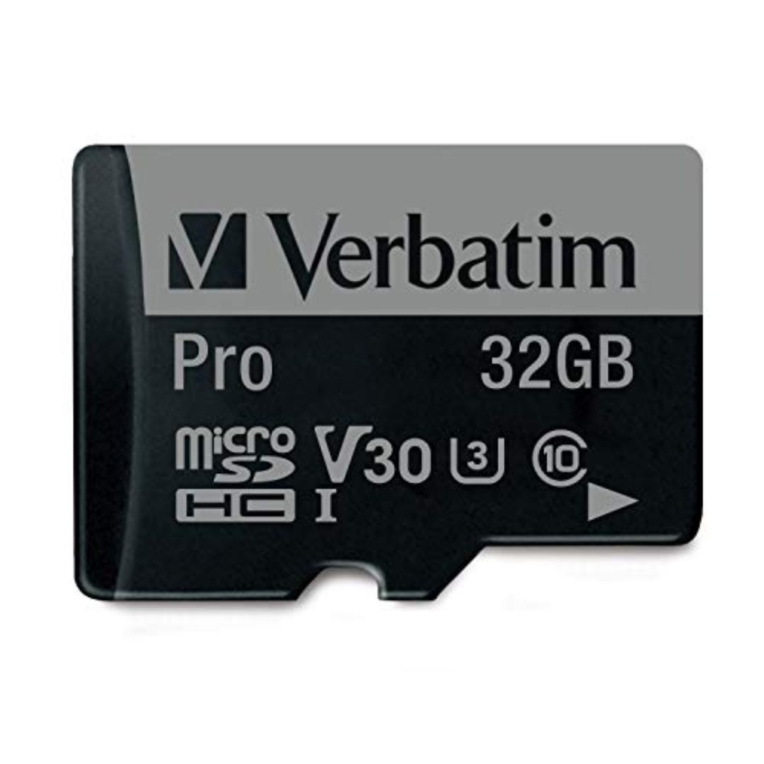 MEMORY CARD MICRO SD/TRANSFLASH PRO 32GB VERBATIM CLASSE 10 47041