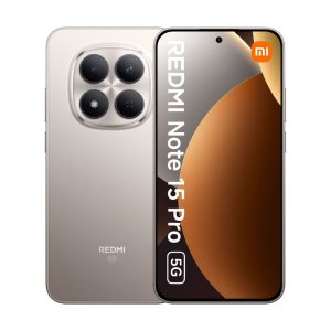 SMARTPHONE XIAOMI REDMI NOTE 15 PRO 5G 8+256GB DUOS TITANIUM ITALIA