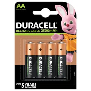 BATTERIA STILO RICARICABILE AA 1300MAH BLISTER 2PZ DURACELL HR6/DC1500