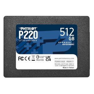 HARD DISK 2,5 SSD 512GB PATRIOT P220 P220S512G25