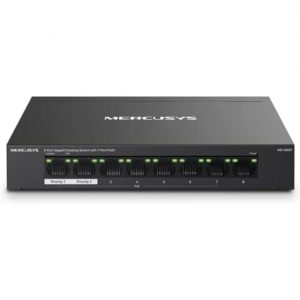 HUB SWITCH 08 PORTE GIGABIT MERCUSYS MS108GP