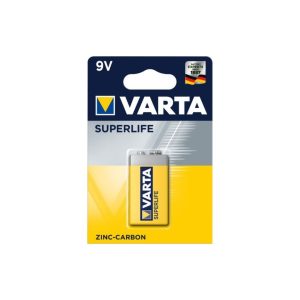 BATTERIA SUPERLIFE 9V ZINCO CARBONE 1PZ VARTA