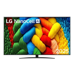 TV NANOCELL 75" LG 4K 75NANO81A3A SMART TV EUROPA BLACK