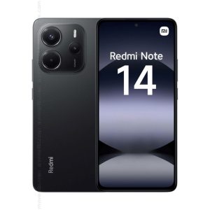 SMARTPHONE XIAOMI REDMI NOTE 14 5G 6+128GB DUOS MIDNIGHT BLACK ITALIA
