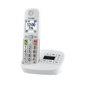 CORDLESS PANASONIC KX-TGU430EXWCON SEGRETERIA TELEFONICA BIANCO/ARGENTO