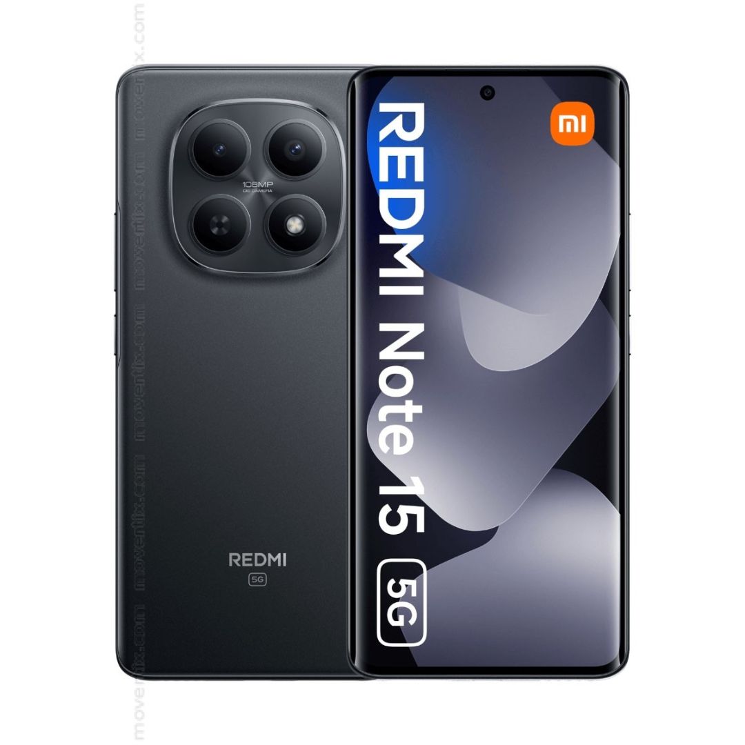 SMARTPHONE XIAOMI REDMI NOTE 15 5G 8+256GB DUOS MIDNIGHT BLACK ITALIA