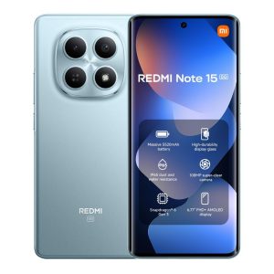 SMARTPHONE XIAOMI REDMI NOTE 15 5G 8+256GB DUOS GLACIER BLUE ITALIA