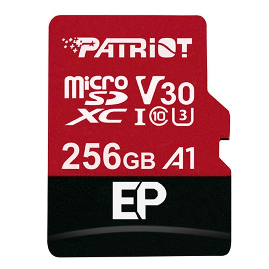 MEMORY CARD MICRO SD/TRANSFLASH 256GB PATRIOT EP V30 E1 PEF256GEP31MCX