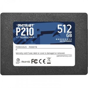HARD DISK 2,5 SSD 512GB PATRIOT P210S512G25