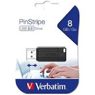 MEMORIA USB 8GB 2.0 VERBATIM 49062