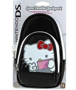 BORSA PORTA OGGETTI HELLOKITTY NINTENDO BLACK