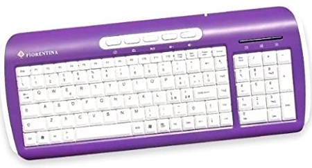 Tastiera Usb Multimediale Techmade Vkl-930-Fio Fiorentina