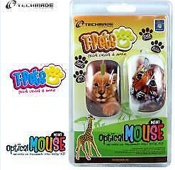 MOUSE OTTICO USB MINI TECHMADE TM-XJ10-JUNGLE1