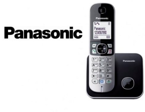 CORDLESS PANASONIC KX-TG6812JTB DUO BLACK