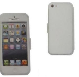 CUSTODIA PER APPLE IPHONE 5 IN TPU +TOUCH PATRICK GELL-I5A AZZURRO
