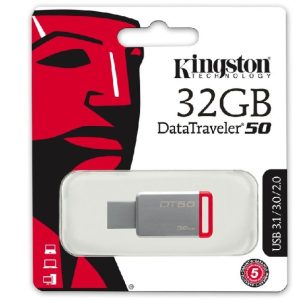 MEMORIA USB 32GB 3.1 KINGSTON DT50/32GB