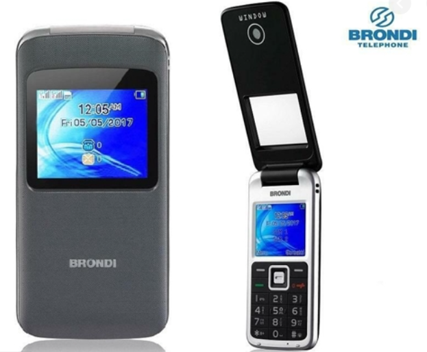 CELLULARE BRONDI WINDOW DUOS GRAY ITALIA