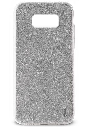 CUSTODIA PER SAMSUNG GALAXY S8 G950 RIGIDA SGS GLTG950SI GLITTER SILVER