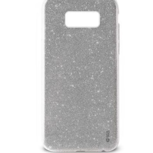 CUSTODIA PER SAMSUNG GALAXY S8 PLUS G955 RIGIDA SGS GLTG955SI GLITTER SILVER