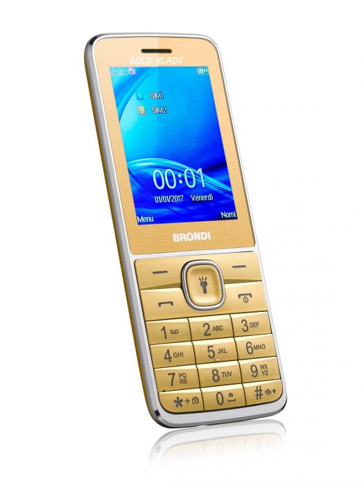 CELLULARE BRONDI GOLD BLADE DUOS ITALIA
