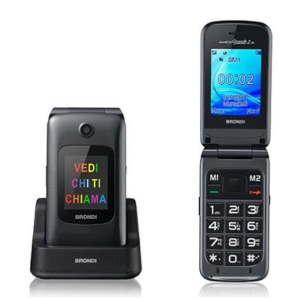 CELLULARE BRONDI AMICO GRANDE 2 DUOS TITANIO ITALIA