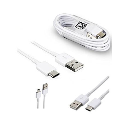 CAVO DATI/CARICA PER SMARTPHONE TYPE-C SAMSUNG EP-DN930CWE BIANCO BULK