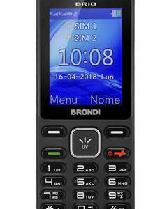 CELLULARE BRONDI BRIO BLACK / TITANIO ITALIA