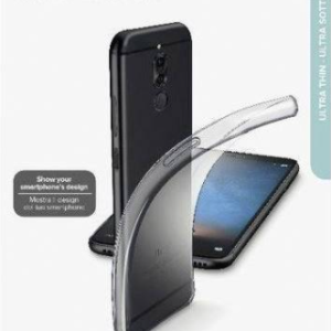 CUSTODIA PER HUAWEI MATE10 LITE GOMMA CELLULAR LINE FINECMATE10LT TRASP