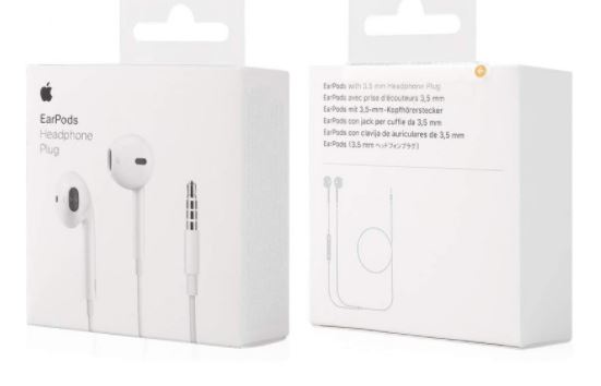 AURICOLARE EARPOD APPLE OEM MNHF2ZM/A