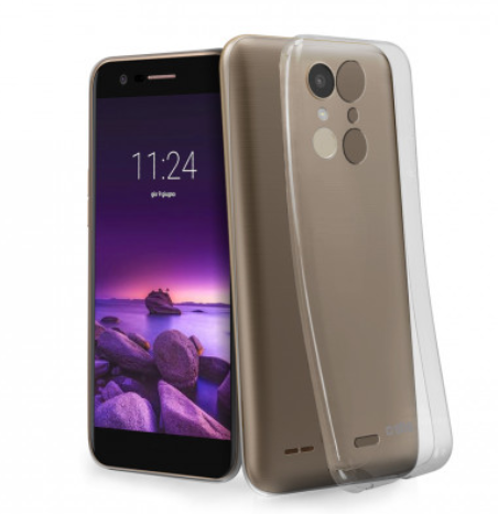 COVER PLUS PER LG K10 2017 5PZ OEM CPLGK10T TRASPARENTE BULK