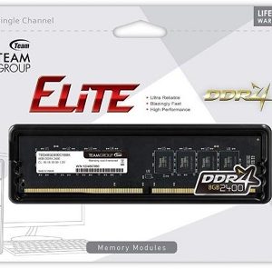 MEMORIA DDR4 2400 08GB TEAM GROUP ELITE TED48G2400C1601