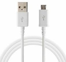 CAVO DATI/CARICA MICROUSB PER SMARTPHONE 1.5MT SAMSUNG ECB-DU4EWE WHITE BULK