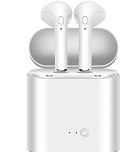 AURICOLARE BLUETOOTH AIR-BUDS SLIM PRO+ 5.0 AKAI WHITE