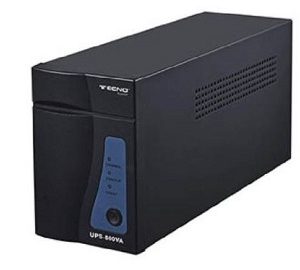 UPS 800VA CON 2 USCITE BIVALENTI FUNZIONE AC RESTART TECNO ACCESSORI TC-800VA