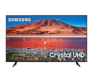 TV LED 65" SAMSUNG 4K UE65TU7072 SMART TV EUROPA BLACK