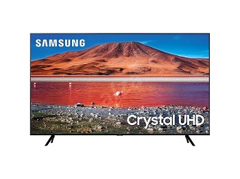 TV LED 65" SAMSUNG 4K UE65TU7072 SMART TV EUROPA BLACK